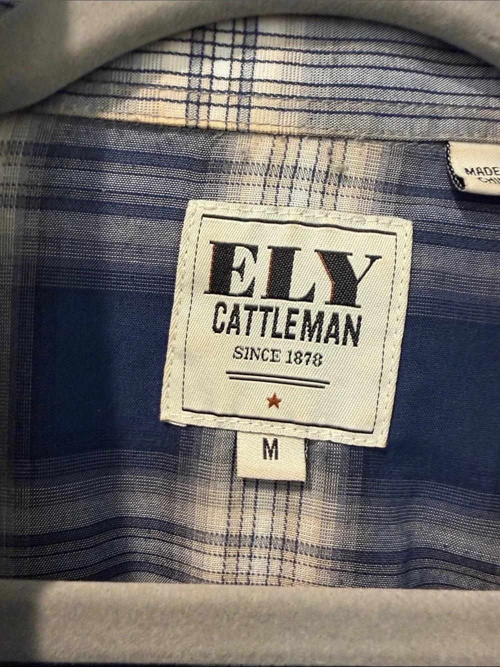 Men’s pearl snap western shirt